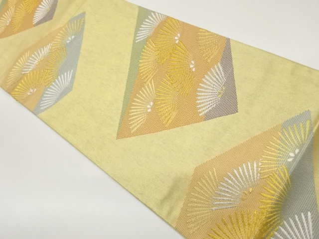 JAPANESE FUKURO OBI / WOVEN YOUNG PINE